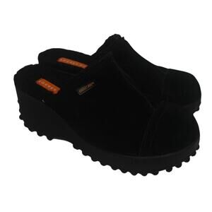 Black y2k Platform Mules by Rocket Dogsz 8.5